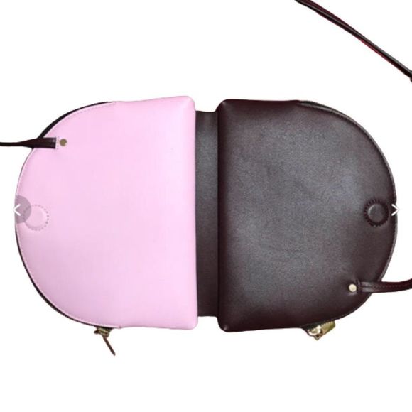 ZARA reversible half moon/ dome crossbody purse (RELIST) - Picture 5 of 8